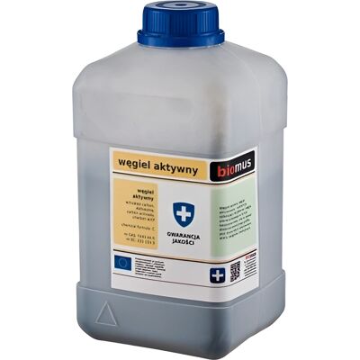 BIOMUS Płatki Węgla Aktywnego 250g - Płatki Węgla Aktywnego BIOMUS Płatki Węgla Aktywnego 250g - Płatki Węgla Aktywnego