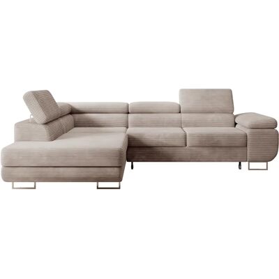 Selsey - Stevil - dunkelbeige - links - Sofa bed Selsey - Stevil - dunkelbeige - links - Sofa bed