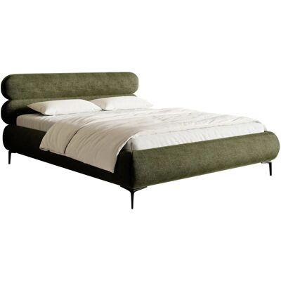 Selsey - Roule - Olive Vert - 160x200 cm - Bed - Publicité Selsey - Roule - Olive Vert - 160x200 cm - Bed - Publicité