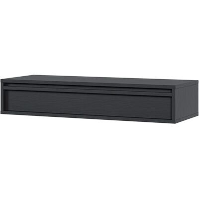 Console evo Selsey - 90cm - murale - noir - Publicité Console evo Selsey - 90cm - murale - noir - Publicité