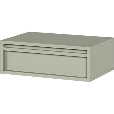 Selsey Evo Nachttisch - 50cm - Hängend - Salvia - Mit Schublade - Nachtkommode Selsey Evo Nachttisch - 50cm - Hängend - Salvia - Mit Schublade - Nachtkommode