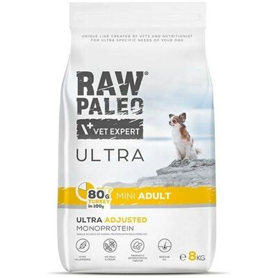 Vetexpert Raw Paleo Ultra Truthahn Mini Adult Hundefutter - Kleine Rassen Vetexpert Raw Paleo Ultra Truthahn Mini Adult Hundefutter - Kleine Rassen