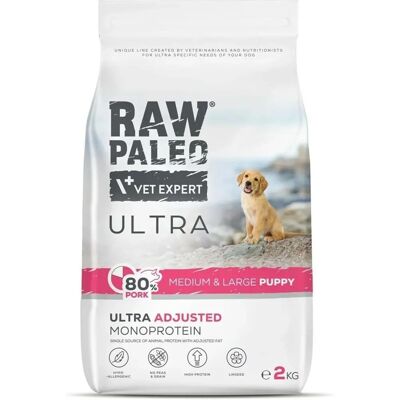 RAW PALEO Ultra Wieprzowe Szczenię 2kg - Karma dla psów RAW PALEO Ultra Wieprzowe Szczenię 2kg - Karma dla psów