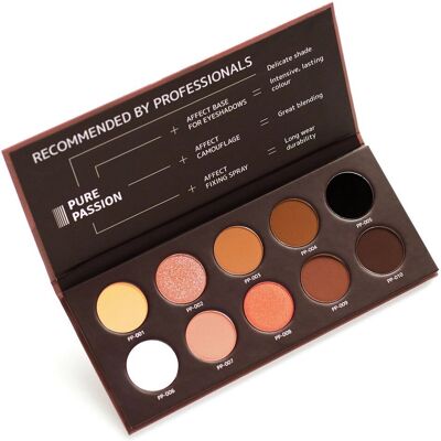 Affect Pure Passion Eyeshadow Palette - Eyeshadow Palette, 10x2 g Affect Pure Passion Eyeshadow Palette - Eyeshadow Palette, 10x2 g
