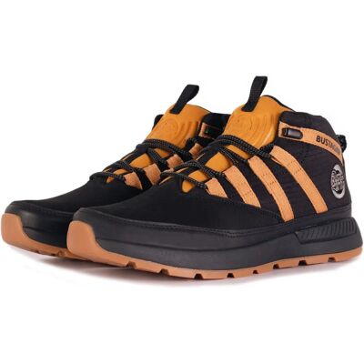 Czarne buty Bustagrip - Wodoodporna skóra do biegania - Buty Czarne buty Bustagrip - Wodoodporna skóra do biegania - Buty