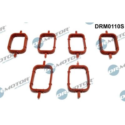 Set di guarnizioni collettore di aspirazione Dr.motor per BMW 1, 3, 5, 6, 7, X3, X5, X6 - 85102, 85129, 85130, 85132 Set di guarnizioni collettore di aspirazione Dr.motor per BMW 1, 3, 5, 6, 7, X3, X5, X6 - 85102, 85129, 85130, 85132