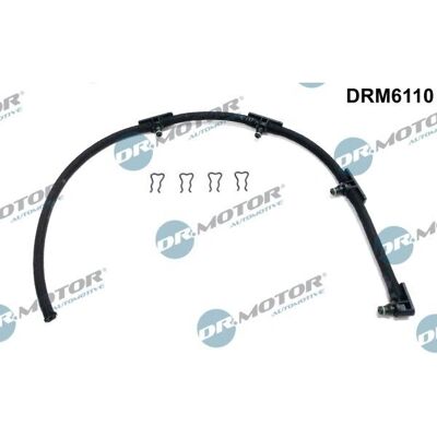 Dr.motor Diesel Rücklaufleitung Schlauch - Für Opel Combo 1.3, Alfa Romeo, Fiat, Ford - Kraftstoffsystem Dr.motor Diesel Rücklaufleitung Schlauch - Für Opel Combo 1.3, Alfa Romeo, Fiat, Ford - Kraftstoffsystem
