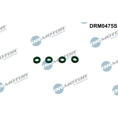 Dr.motor Automotive FPM Ölabdichtung für Einspritzdüsen - O-Ring - 4 Stück Dr.motor Automotive FPM Ölabdichtung für Einspritzdüsen - O-Ring - 4 Stück
