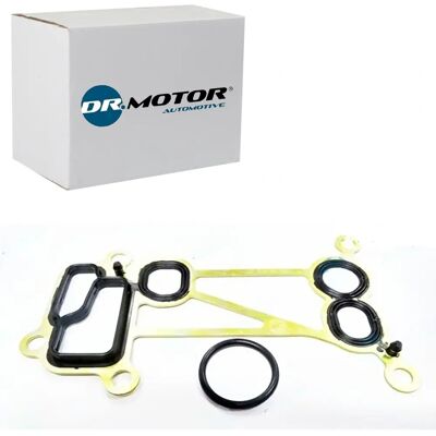 BMW Ölkühler Dichtungssatz - Für 3, 5, 7, X5, X6 - Dr.motor BMW Ölkühler Dichtungssatz - Für 3, 5, 7, X5, X6 - Dr.motor