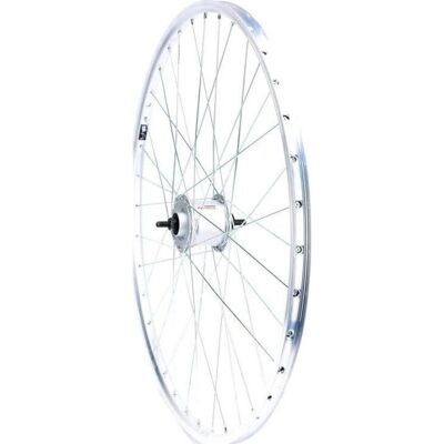 Shimano 28'' Hopea polkupyörän pyörä Shimano 28'' Hopea polkupyörän pyörä
