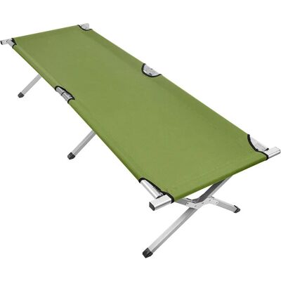 Viking Choice Vouwbed - Groen - Opvouwbaar - 70x188x44 cm Viking Choice Vouwbed - Groen - Opvouwbaar - 70x188x44 cm