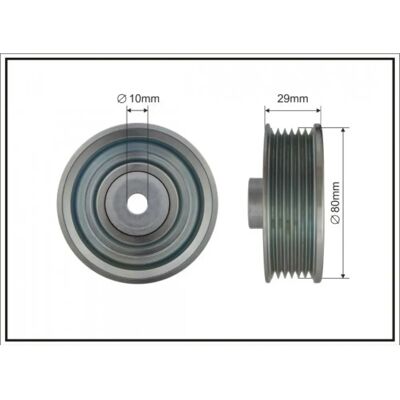 CAFFARO Modell 500367 - Umlenk-/Führungsrolle CAFFARO Modell 500367 - Umlenk-/Führungsrolle