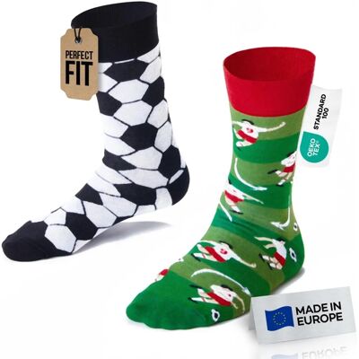 Many Mornings Chaussettes Soccer - Multicolore - Publicité Many Mornings Chaussettes Soccer - Multicolore - Publicité