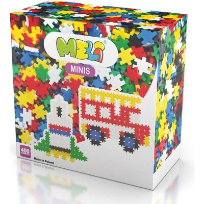 Meli Minis 400 - Ensemble de blocs - Publicité Meli Minis 400 - Ensemble de blocs - Publicité