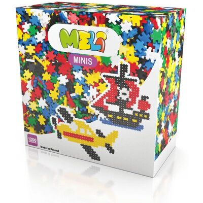 Klocki Meli Minis 1200 elementów Klocki Meli Minis 1200 elementów