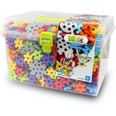 Meli BASIC - Konstruktor 1000 elementów - Zabawka konstrukcyjna Meli BASIC - Konstruktor 1000 elementów - Zabawka konstrukcyjna