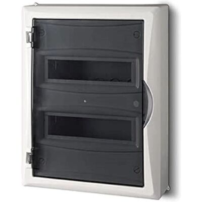 Electro-Plast 2505-01 Caja de Distribución - Nema IP40 2x12 Módulos Electro-Plast 2505-01 Caja de Distribución - Nema IP40 2x12 Módulos