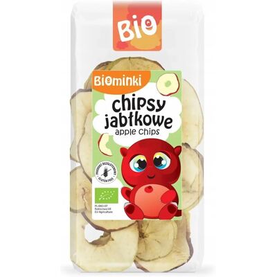 Bio Apfelchips - Snack, 30g - BIOMINKI Bio Apfelchips - Snack, 30g - BIOMINKI
