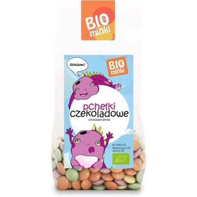 BIOMINKI 100 g Bio-Schokoladenflöhe - Schokoladenflöhe BIOMINKI 100 g Bio-Schokoladenflöhe - Schokoladenflöhe