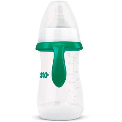 Neno Babyflaske 240ml BPA-fri Anti-kolikk Ergonomisk Neno Babyflaske 240ml BPA-fri Anti-kolikk Ergonomisk
