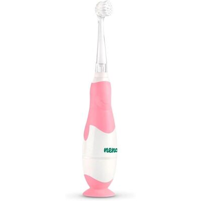 Elektroniczna szczoteczka do zębów dla dzieci NENO Denti Pink - od 3 lat - 4 końcówki Elektroniczna szczoteczka do zębów dla dzieci NENO Denti Pink - od 3 lat - 4 końcówki