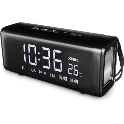 Haut-parleur Bluetooth Xblitz Master One - Portable, 10W, Radio FM - Publicité Haut-parleur Bluetooth Xblitz Master One - Portable, 10W, Radio FM - Publicité