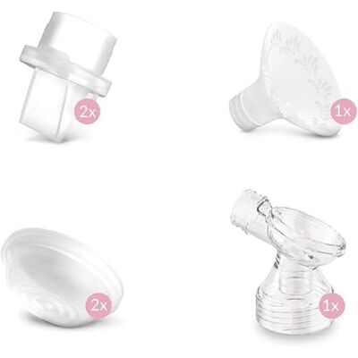 NENO Breast Pump Spare Parts Kit - Silicone, BPA-Free, All Models NENO Breast Pump Spare Parts Kit - Silicone, BPA-Free, All Models