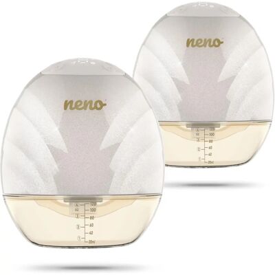 Neno PERLA TWIN Kabellose, Schalentyp, Elektrische Brustpumpe - Brustpumpe Neno PERLA TWIN Kabellose, Schalentyp, Elektrische Brustpumpe - Brustpumpe