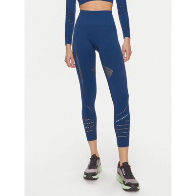 Brubeck Damskie Legginsy do Ćwiczeń - Niebieskie - L Brubeck Damskie Legginsy do Ćwiczeń - Niebieskie - L