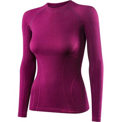 Damska koszulka z wełny merino - Brubeck Active Wool Damska koszulka z wełny merino - Brubeck Active Wool