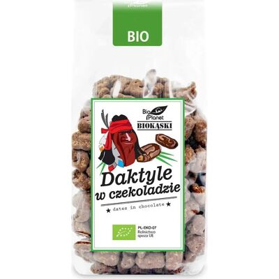 BIO PLANET Surowe daktyle w czekoladzie - Ekologiczne 250g BIO PLANET Surowe daktyle w czekoladzie - Ekologiczne 250g