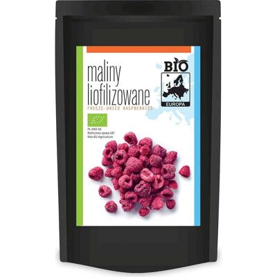 BIO EUROPA Organiczne Liofilizowane Maliny - Suszone Owoce BIO EUROPA Organiczne Liofilizowane Maliny - Suszone Owoce