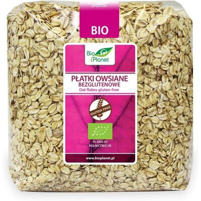BIO PLANET Flocons d'avoine sans gluten bio 1kg - Publicité BIO PLANET Flocons d'avoine sans gluten bio 1kg - Publicité