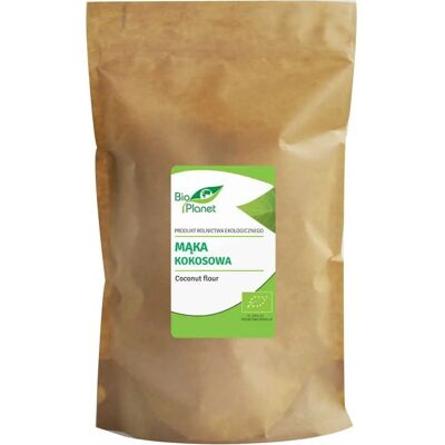 BIO PLANET Ekologiczna Mąka Kokosowa - 600g BIO PLANET Ekologiczna Mąka Kokosowa - 600g