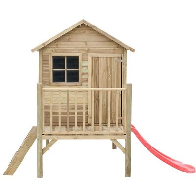 MERKURY MARKET Tomek - 174x123x212 cm - 118 cm zjeżdżalnia - Playhouse MERKURY MARKET Tomek - 174x123x212 cm - 118 cm zjeżdżalnia - Playhouse