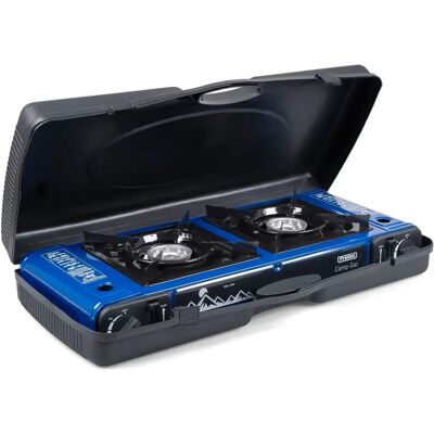 Promis KG400C Cocina de gas en blanco y negro con 4 zonas - Cocina Promis KG400C Cocina de gas en blanco y negro con 4 zonas - Cocina