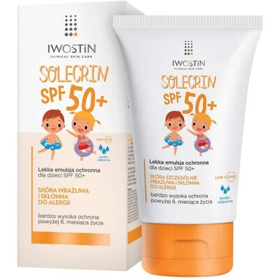 Iwostin Kids SPF 50+ Sonnencreme - Sonnenschutz für Kinder Iwostin Kids SPF 50+ Sonnencreme - Sonnenschutz für Kinder