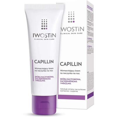 Iwostin Capillin Nachtcreme - Unterstützt Natürliche Hautfunktionen Iwostin Capillin Nachtcreme - Unterstützt Natürliche Hautfunktionen