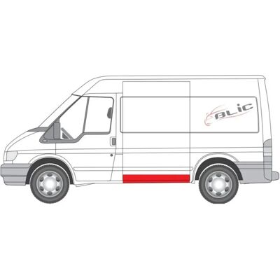 BLIC 6505-06-2509104P - Panneau latéral pour Ford Transit Mk5 Van BLIC 6505-06-2509104P - Panneau latéral pour Ford Transit Mk5 Van