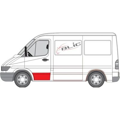 Pannello porta sinistra Mercedes-Benz Sprinter - Carrozzeria Pannello porta sinistra Mercedes-Benz Sprinter - Carrozzeria