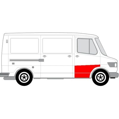 BLIC 6015-00-3545124P Korjauspaneeli - Päällinen auto BLIC 6015-00-3545124P Korjauspaneeli - Päällinen auto
