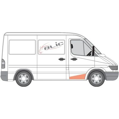 Mercedes-Benz Sprinter VW LT Rechts Vorderseite Trittbrett - Fahrzeugteil Mercedes-Benz Sprinter VW LT Rechts Vorderseite Trittbrett - Fahrzeugteil