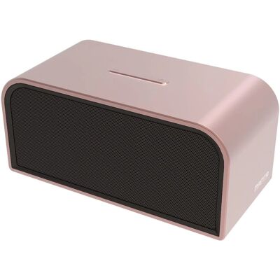 Manta Tragbarer Bluetooth-Lautsprecher - Kompakt, 3W, Micro-USB, Rot Manta Tragbarer Bluetooth-Lautsprecher - Kompakt, 3W, Micro-USB, Rot