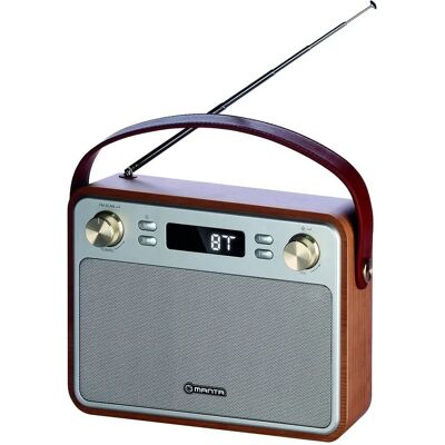 Manta RDI915X Bluetooth MicroSD USB Radio - Radio Manta RDI915X Bluetooth MicroSD USB Radio - Radio