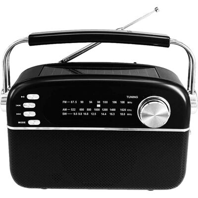 Manta RDI918B Radio portatile nero argento - Radio Manta RDI918B Radio portatile nero argento - Radio