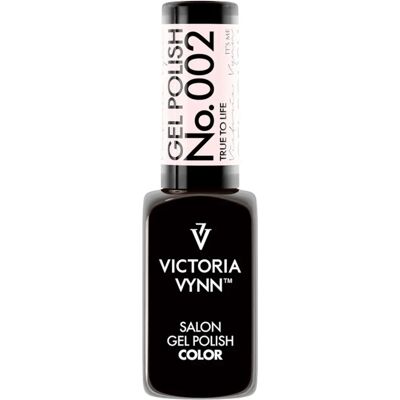 Victoria Vynn - Gel Polish - 002 True To Life - Blanc - Soak off - 8ml - Publicité Victoria Vynn - Gel Polish - 002 True To Life - Blanc - Soak off - 8ml - Publicité