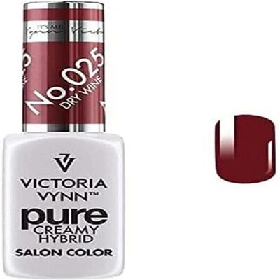 Victoria Vynn - Pure Creamy - 025 Dry Wine - Vernis gel rouge foncé - Publicité Victoria Vynn - Pure Creamy - 025 Dry Wine - Vernis gel rouge foncé - Publicité