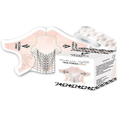 Formes pour Ongles Victoria Vynn Rose - 400 Formes - Publicité Formes pour Ongles Victoria Vynn Rose - 400 Formes - Publicité