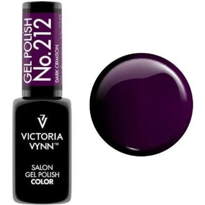 Victoria Vynn 212 Dark Crimson - Gel Polish - Dark Purple - Soak off Victoria Vynn 212 Dark Crimson - Gel Polish - Dark Purple - Soak off