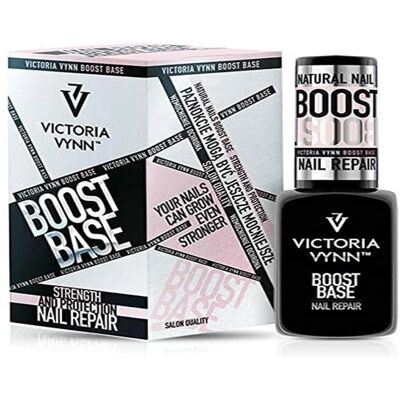Victoria Vynn - Boost Base 2en1 - Réparateur d'ongles transparent 8ml - Publicité Victoria Vynn - Boost Base 2en1 - Réparateur d'ongles transparent 8ml - Publicité